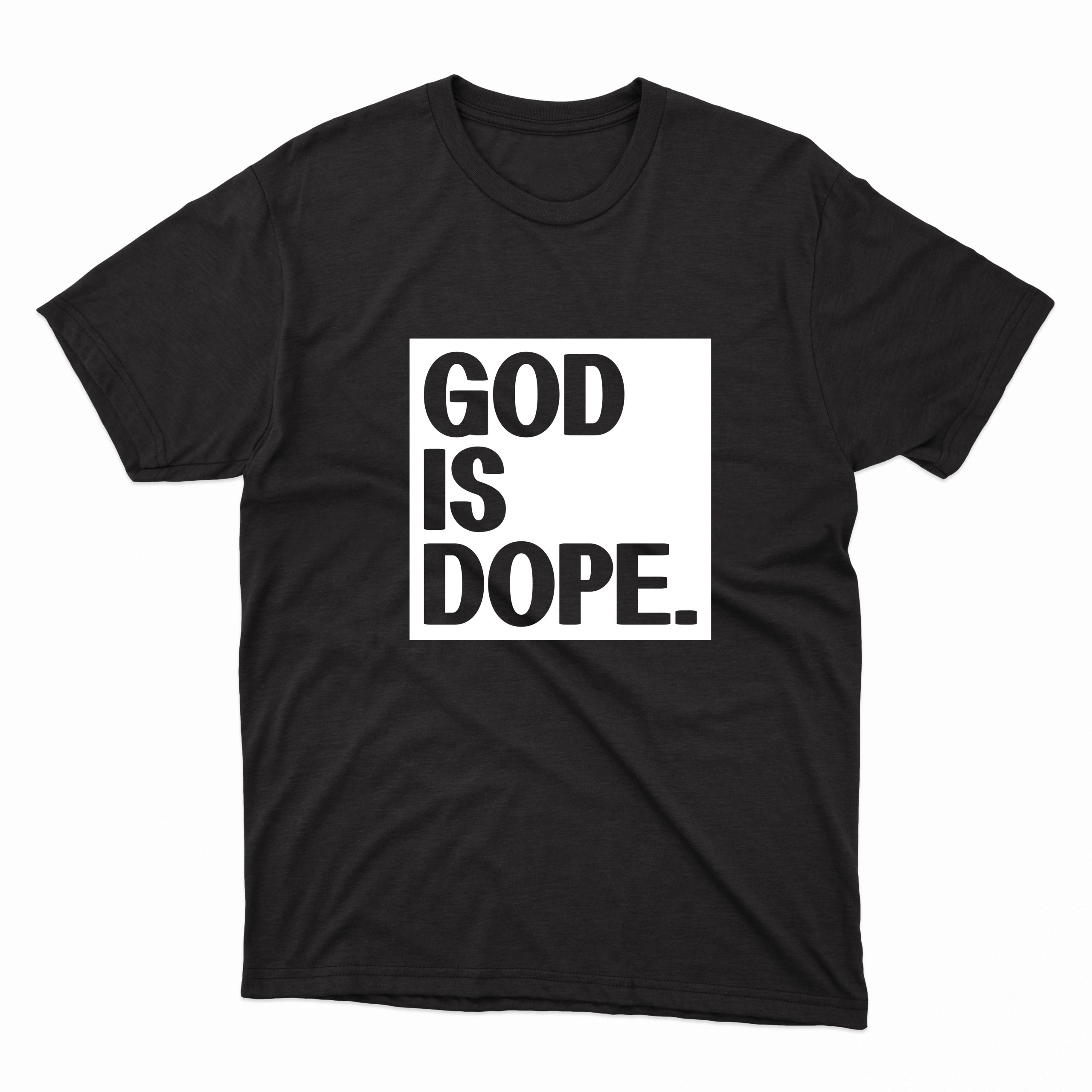 dope tricou negru