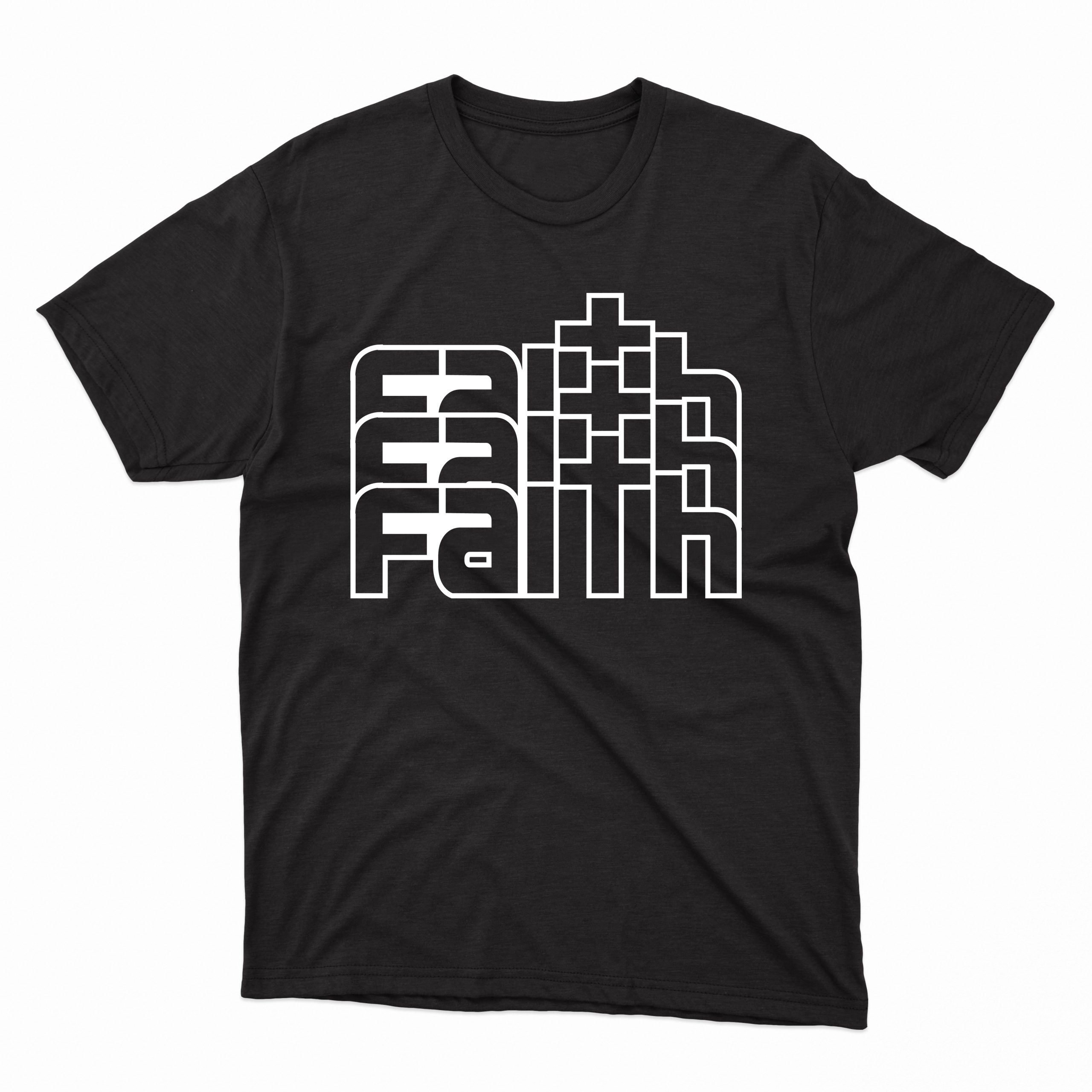 faith tricou negru