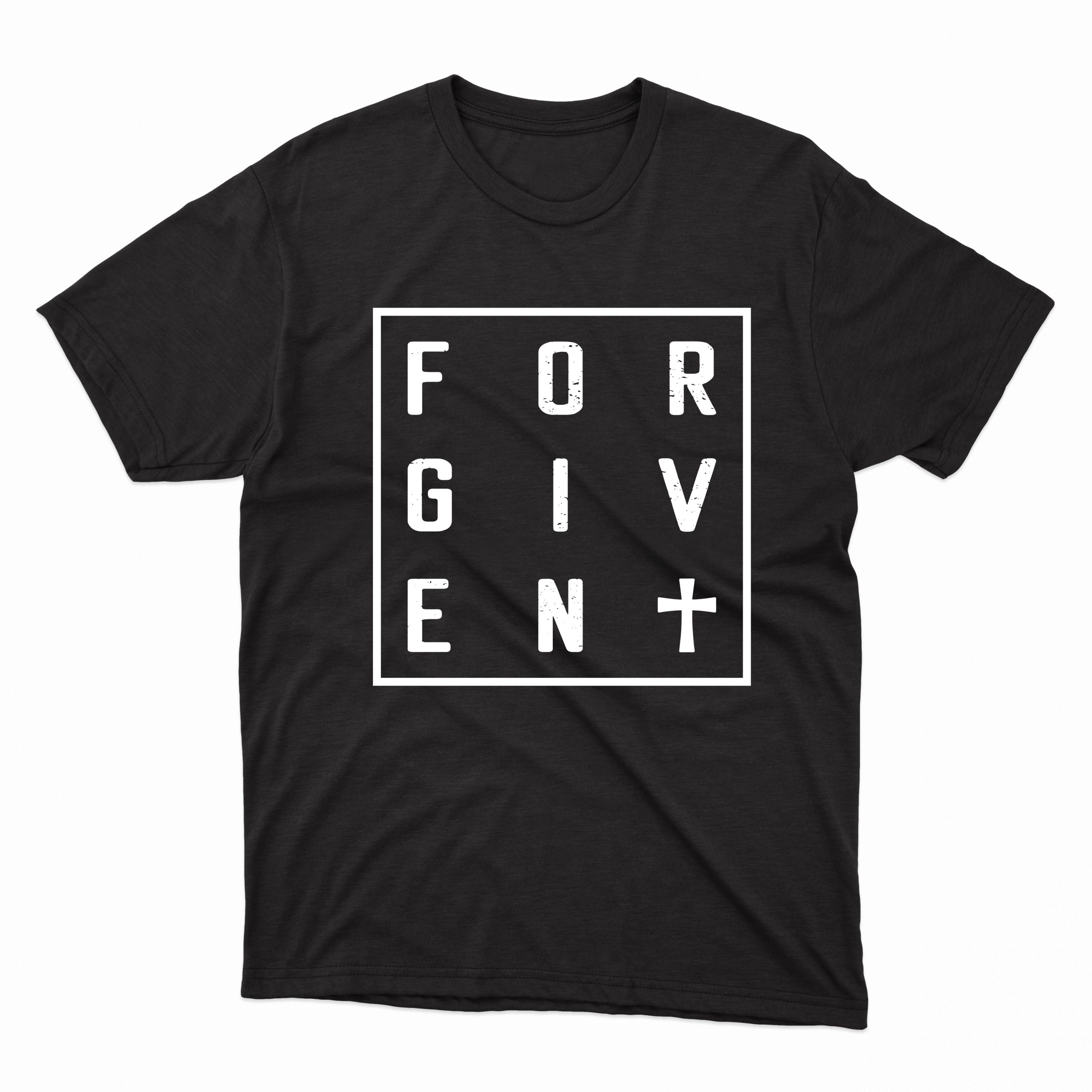 forgiven tricou negru