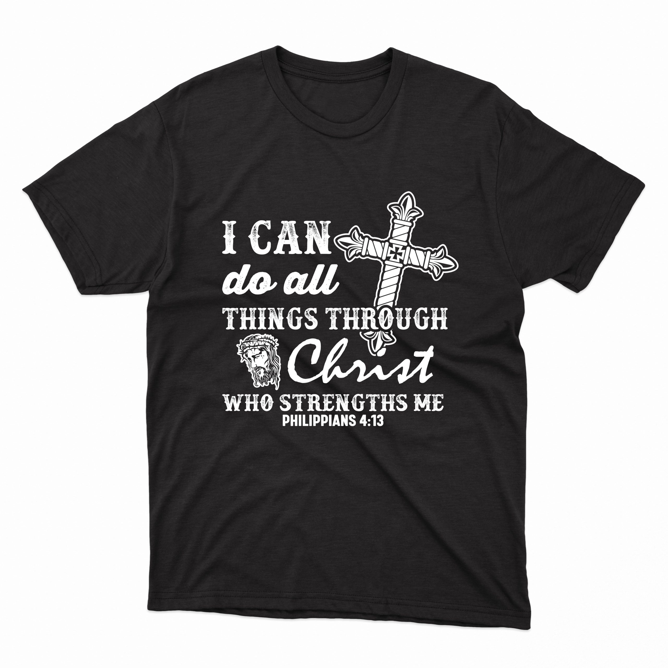 i can do all tricou negru