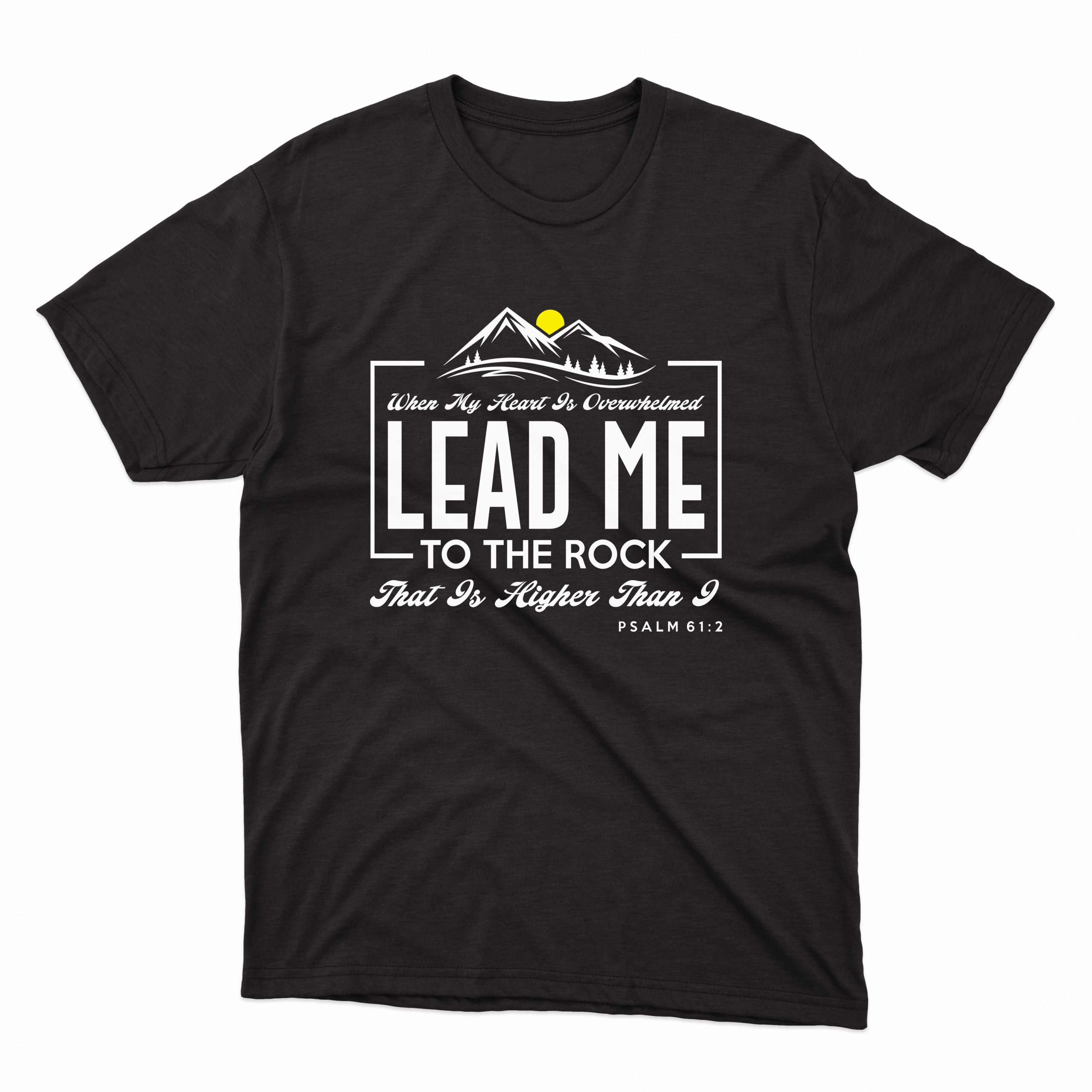 lead me tricou negru