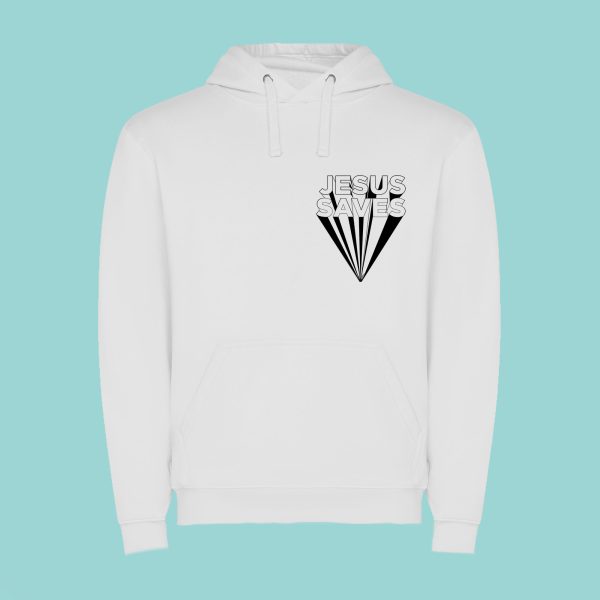 Hanorac cu mesaj crestin – JESUS SAVES