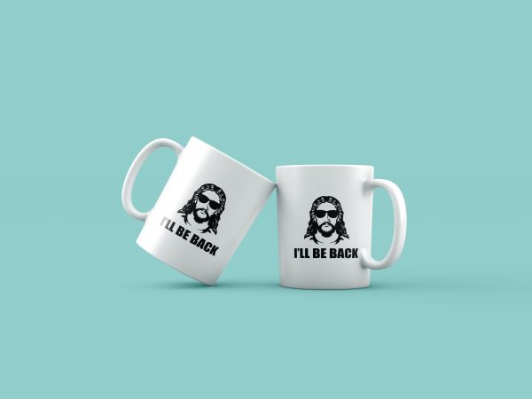 Cană cu mesaj crestin – i’ll be back