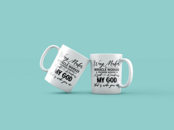 Cană cu mesaj crestin – Light in the Darkness