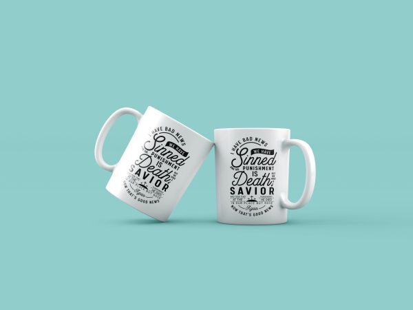 Cană cu mesaj crestin – we have a savior