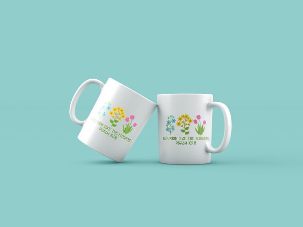 Cană cu mesaj crestin – Psalm 103:15