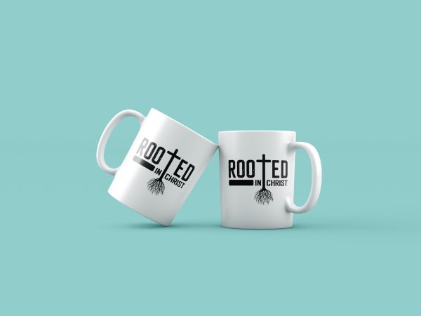 Cană cu mesaj crestin – Rooter in Christ
